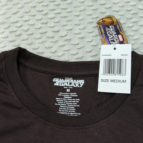 Brown Teen Groot "Nature is my Power" Tee-shirt - Picture 3 of 4